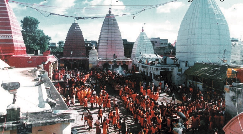 Pilgrims Throng Deoghar Siva Temple