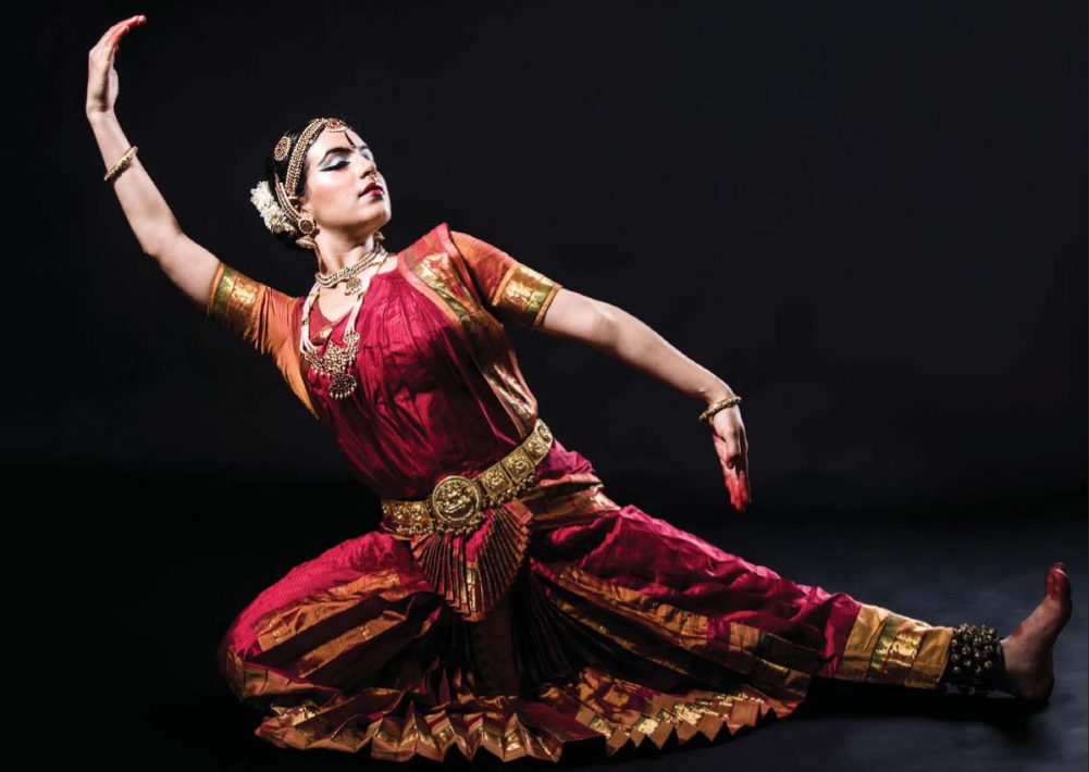 A Shining Peruvian Bharatanatyam Dancer