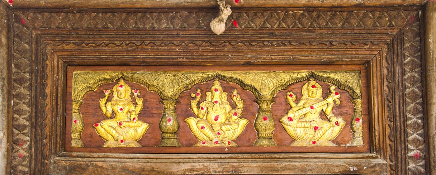 The Colorful and Divine Facades Of Tamil Nadu’s Rural Homes