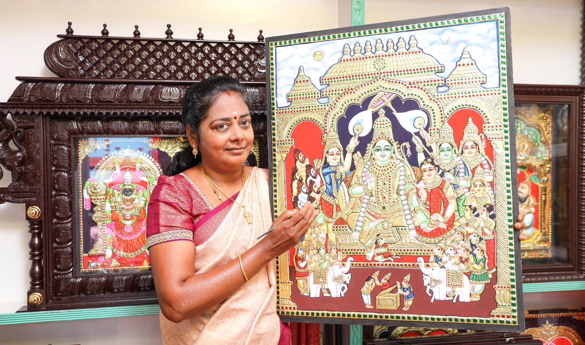 Art The Glittering Gold Heritage of Thanjavur’s Famed Art Lives on Generation after generation of artists have preserved this rare artform