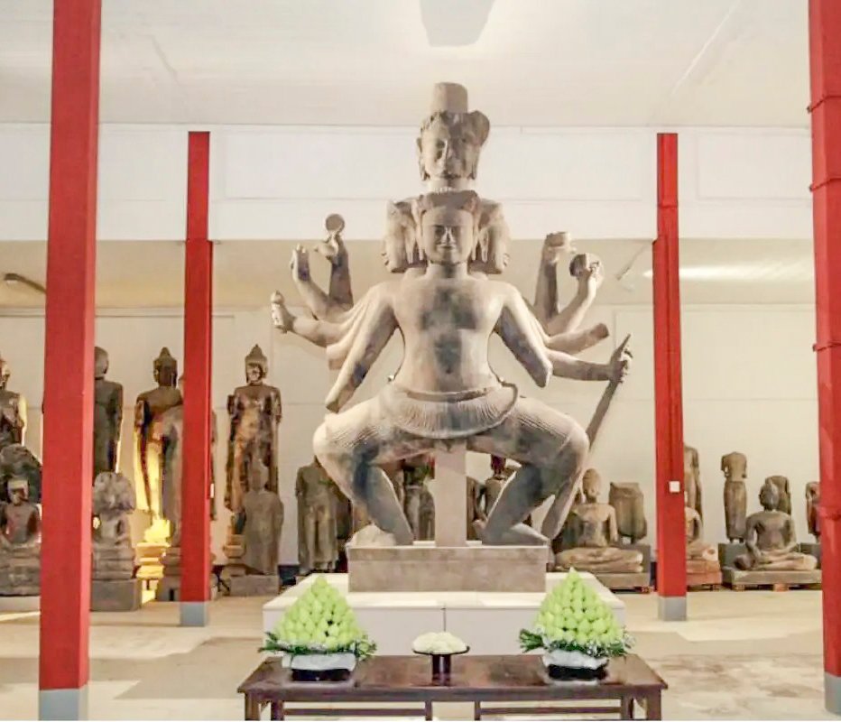 Historic: Cambodia unveils ancient Dancing Siva statue restored from 10,000 fragmented pieces