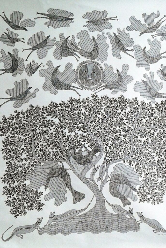 Art Modern Strides in Storytelling Through Signature Styles As Gond painting gains global acclaim, its artists bring mythology, memory and identity vividly into the present
