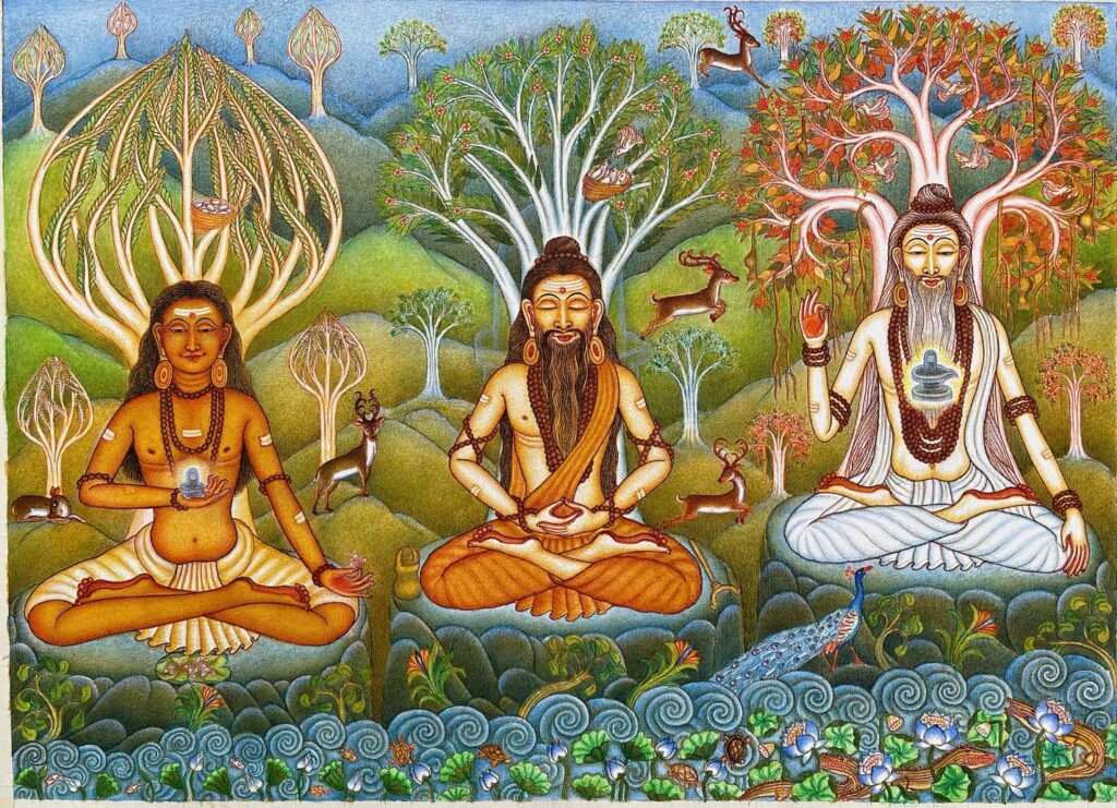 The text of the Yoga Sutras is presented as part of the grand continuum of Vedic and Agamic thought. The division into four padas (chapters)—Samadhi, Sadhana, Vibhuti and Kaivalya—is symbolic of the aspirant’s inner evolution: from the initial glimpse of stillness, through disciplined practice, past the temptations of extraordinary attainments and finally into the consummation of absolute freedom. The exposition of ashtanga yoga—the eightfold path—restores yoga to its original sanctity and completeness. Yama and niyama are not external moral impositions but essential purifications of the inner instrument. Asana becomes a means to steadiness rather than an end in itself; pranayama unfolds as mastery over the vital force; pratyahara reveals the art of inward withdrawal—not suppression, but transcendence. Dharana matures into dhyana, and dhyana culminates in samadhi, where the triad of knower, knowing and known dissolves into non-dual awareness. Yet, what elevates this edition of Patanjali’s Yoga Sutras into a rare and luminous category is the profound spiritual authority and experiential authenticity brought forth by Sivaya Subramuniyaswami, Gurudeva Sri Sivaya Subramuniyaswami, and the deft, disciplined and compassionate exposition of Bodhinatha Veylanswami, Satguru Sri Bodhinatha Veylanswami. The depth of knowledge embodied by Gurudeva is not merely intellectual. It is born of direct realization, refined through intense tapas and sanctified through decades of guiding seekers along the inner path. His insights are not speculative commentaries but living truths arising from the stillness of meditation and the clarity of Self-experience. In his hands, each sutra becomes vibrant, pulsating with spiritual force, revealing layers of meaning hidden to superficial reading. His grasp of the subtle workings of the mind is particularly extraordinary. His words carry the authority of realization, possessing the rare capacity to instruct, inspire and transform simultaneously. Gurudeva harmonizes the rigorous discipline of yoga with the devotional richness of temple-centered Hinduism, dissolving artificial divisions between bhakti, karma, jnana and raja yoga. For him, these are not separate paths but complementary streams converging toward the same realization. If Gurudeva represents the vast ocean of spiritual wisdom, then Satguru Sri Bodhinatha Veylanswami stands as the master navigator who guides seekers across its depth with precision and grace. His handling of the text is truly deft. He neither dilutes the profundity of the teachings nor burdens the reader with unnecessary complexity. Where Gurudeva’s voice resounds with the authority of realization, Satguru Sri Bodhinatha Veylanswami’s exposition reflects the clarity of a teacher who has deeply internalized that wisdom. His interpretations bridge ancient aphorism and contemporary understanding, making the teachings immediately relevant without compromising their sanctity. His treatment of the Vibhuti Pada is particularly commendable. In an age where fascination with siddhis can easily distract the aspirant, he maintains unwavering focus on the ultimate goal. While acknowledging these powers, he gently but firmly redirects attention toward the higher uddeshya, or spiritual goal—realization of the Self. Similarly, in the Kaivalya Pada, his exposition reveals philosophical clarity and experiential depth, guiding the reader toward the recognition