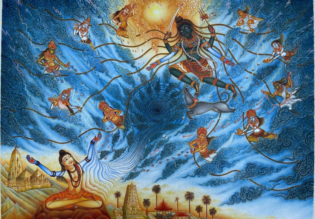 The text of the Yoga Sutras is presented as part of the grand continuum of Vedic and Agamic thought. The division into four padas (chapters)—Samadhi, Sadhana, Vibhuti and Kaivalya—is symbolic of the aspirant’s inner evolution: from the initial glimpse of stillness, through disciplined practice, past the temptations of extraordinary attainments and finally into the consummation of absolute freedom. The exposition of ashtanga yoga—the eightfold path—restores yoga to its original sanctity and completeness. Yama and niyama are not external moral impositions but essential purifications of the inner instrument. Asana becomes a means to steadiness rather than an end in itself; pranayama unfolds as mastery over the vital force; pratyahara reveals the art of inward withdrawal—not suppression, but transcendence. Dharana matures into dhyana, and dhyana culminates in samadhi, where the triad of knower, knowing and known dissolves into non-dual awareness. Yet, what elevates this edition of Patanjali’s Yoga Sutras into a rare and luminous category is the profound spiritual authority and experiential authenticity brought forth by Sivaya Subramuniyaswami, Gurudeva Sri Sivaya Subramuniyaswami, and the deft, disciplined and compassionate exposition of Bodhinatha Veylanswami, Satguru Sri Bodhinatha Veylanswami. The depth of knowledge embodied by Gurudeva is not merely intellectual. It is born of direct realization, refined through intense tapas and sanctified through decades of guiding seekers along the inner path. His insights are not speculative commentaries but living truths arising from the stillness of meditation and the clarity of Self-experience. In his hands, each sutra becomes vibrant, pulsating with spiritual force, revealing layers of meaning hidden to superficial reading. His grasp of the subtle workings of the mind is particularly extraordinary. His words carry the authority of realization, possessing the rare capacity to instruct, inspire and transform simultaneously. Gurudeva harmonizes the rigorous discipline of yoga with the devotional richness of temple-centered Hinduism, dissolving artificial divisions between bhakti, karma, jnana and raja yoga. For him, these are not separate paths but complementary streams converging toward the same realization. If Gurudeva represents the vast ocean of spiritual wisdom, then Satguru Sri Bodhinatha Veylanswami stands as the master navigator who guides seekers across its depth with precision and grace. His handling of the text is truly deft. He neither dilutes the profundity of the teachings nor burdens the reader with unnecessary complexity. Where Gurudeva’s voice resounds with the authority of realization, Satguru Sri Bodhinatha Veylanswami’s exposition reflects the clarity of a teacher who has deeply internalized that wisdom. His interpretations bridge ancient aphorism and contemporary understanding, making the teachings immediately relevant without compromising their sanctity. His treatment of the Vibhuti Pada is particularly commendable. In an age where fascination with siddhis can easily distract the aspirant, he maintains unwavering focus on the ultimate goal. While acknowledging these powers, he gently but firmly redirects attention toward the higher uddeshya, or spiritual goal—realization of the Self. Similarly, in the Kaivalya Pada, his exposition reveals philosophical clarity and experiential depth, guiding the reader toward the recognition